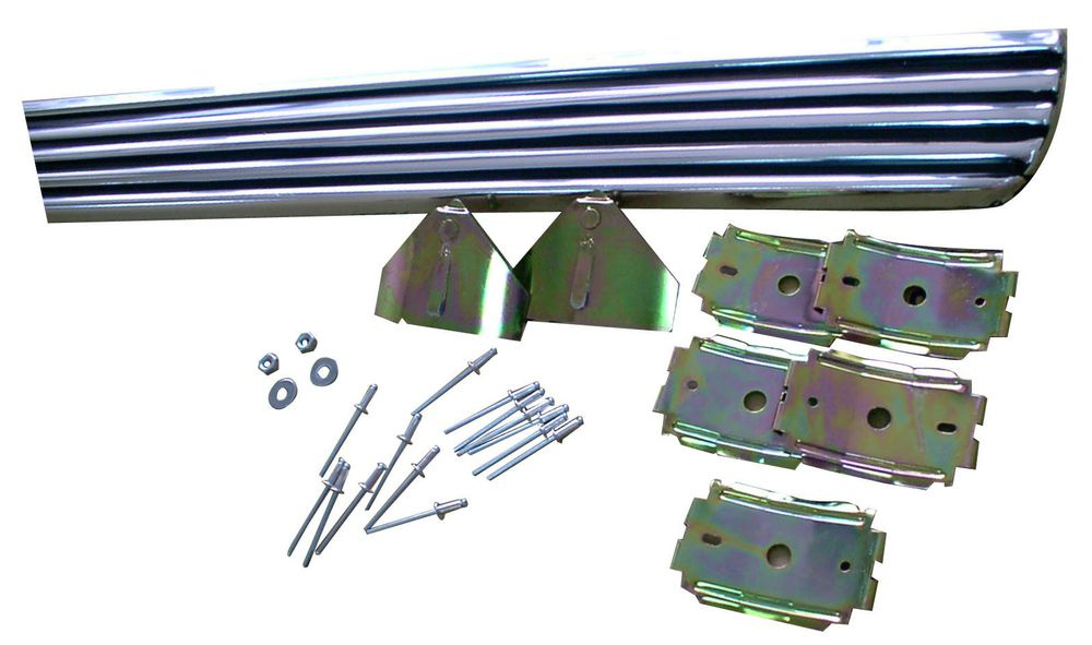 Prydnadslist tröskel med clips 64-66 Vä