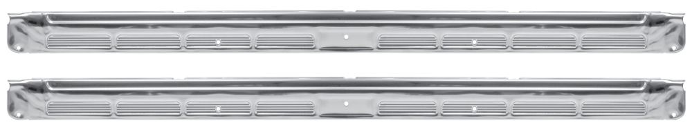 Tröskelplåt 64-68 Mustang CP/FB Rostfri