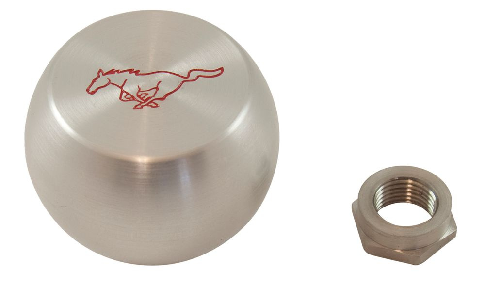 Växelspaksknopp aluminium 64-73