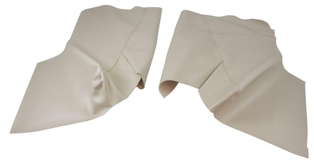 Klädsel Sidopanel Mustang 64-65 CV vit