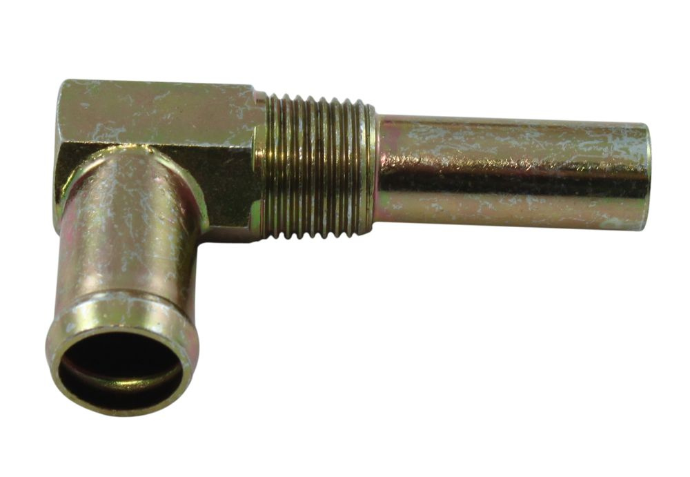 Vinkelnippel värmeledning Ford SB 64-73 Zink