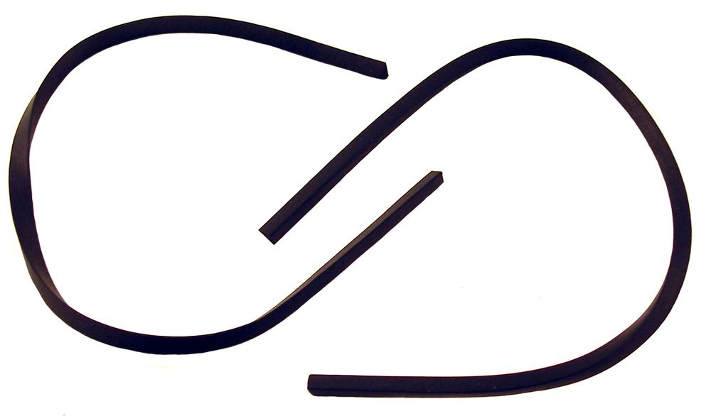 Gummilist Ventilationsruta/Dörr Mustang 67-68