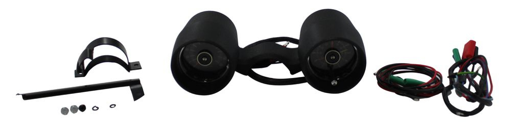 Rally Pac 66 6000 rpm V8 svart