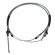 Handbromskabel Bakre Mustang 66 Show Quality Handbromskabel Bakre Mustang 66 Show Quality
