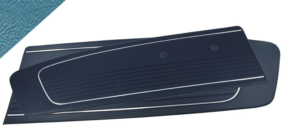 Dörrpaneler 66 Standard blå