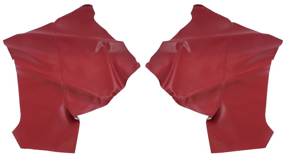 Klädsel Sidopanel Mustang 65 CP röd