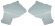 Klädsel Sidopanel Mustang 65-66 CP vit Klädsel Sidopanel Mustang 65-66 CP vit