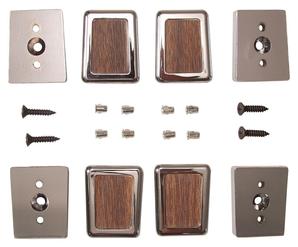 Dekorplatta Dörrhandtag De Luxe 68