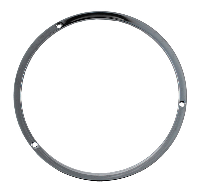 Sarg Strålkastare 67-68 kromad