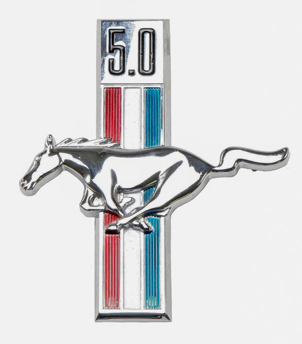 Emblem Skärm Pony 5.0 Vänster