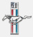 Emblem Skärm Pony 5.0 Vänster