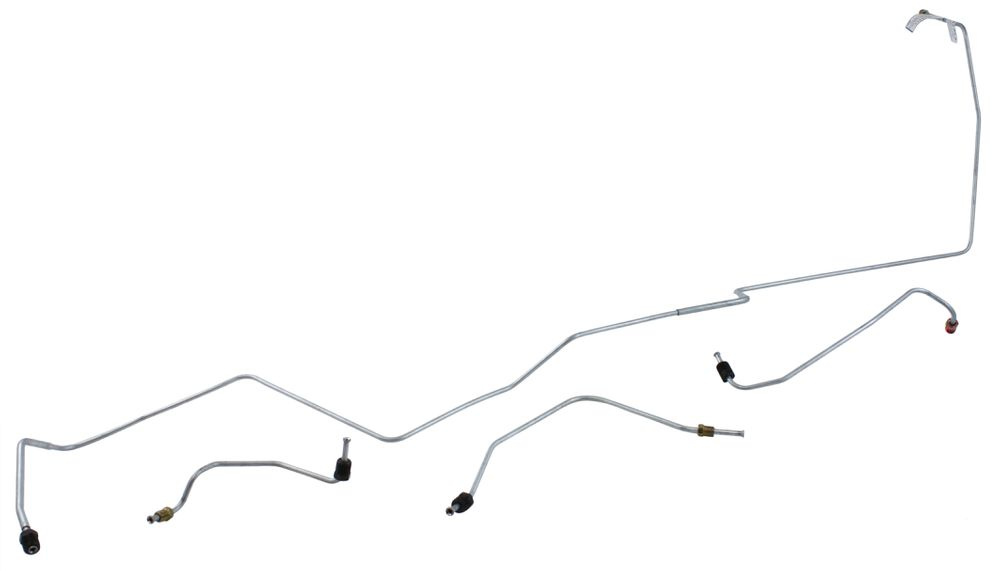 Bromsrör Mustang fram 67 Bromsservo med skivor