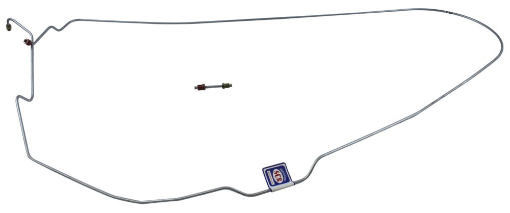 Bromsrör Mustang Längsgående 67 Skivor tidig