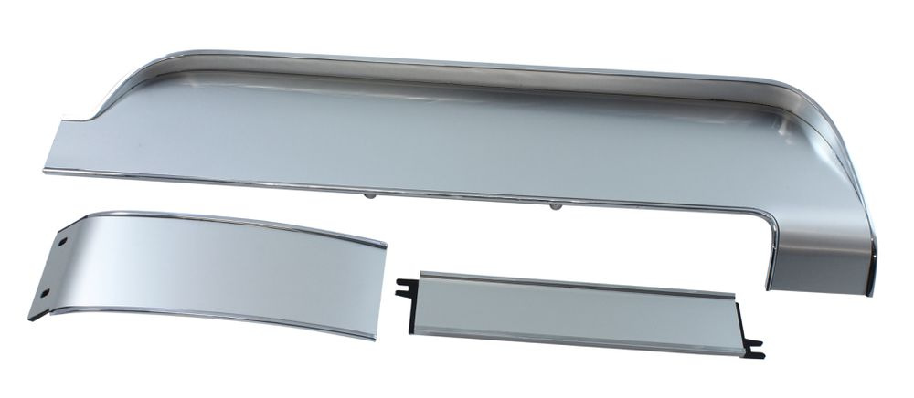 Instrumentpanelsats De Luxe Mustang 67 Aluminium VP-utvald