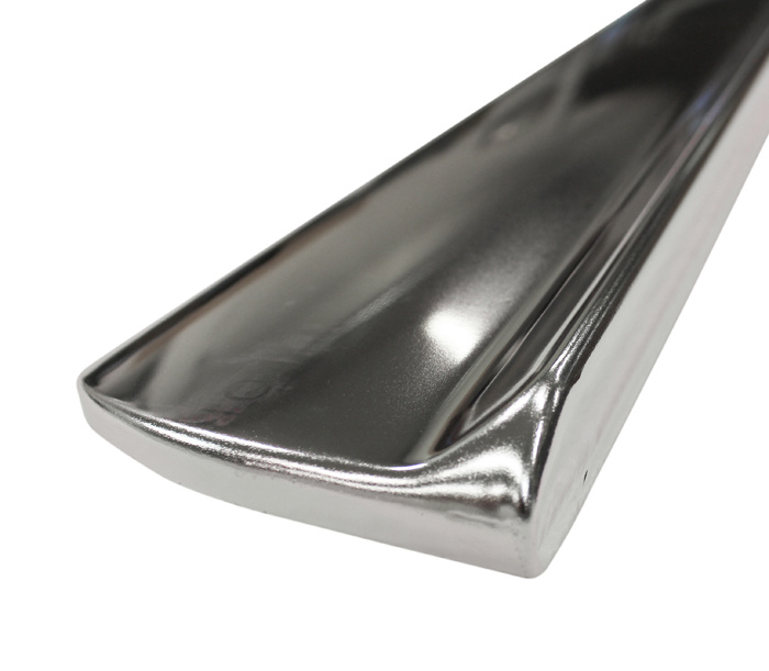 Prydnadslist tröskel med clips 67-68 Vä