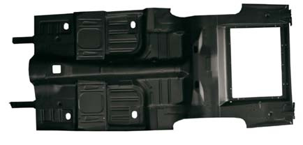 Golv med balkar Mustang 65-68 HT/FB