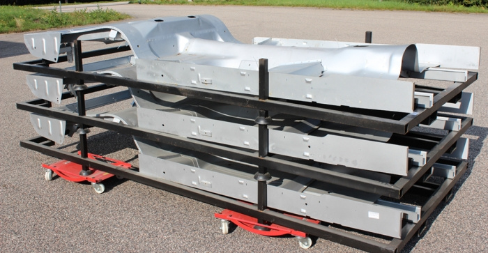 Golv med balkar Mustang 65-68 HT/FB