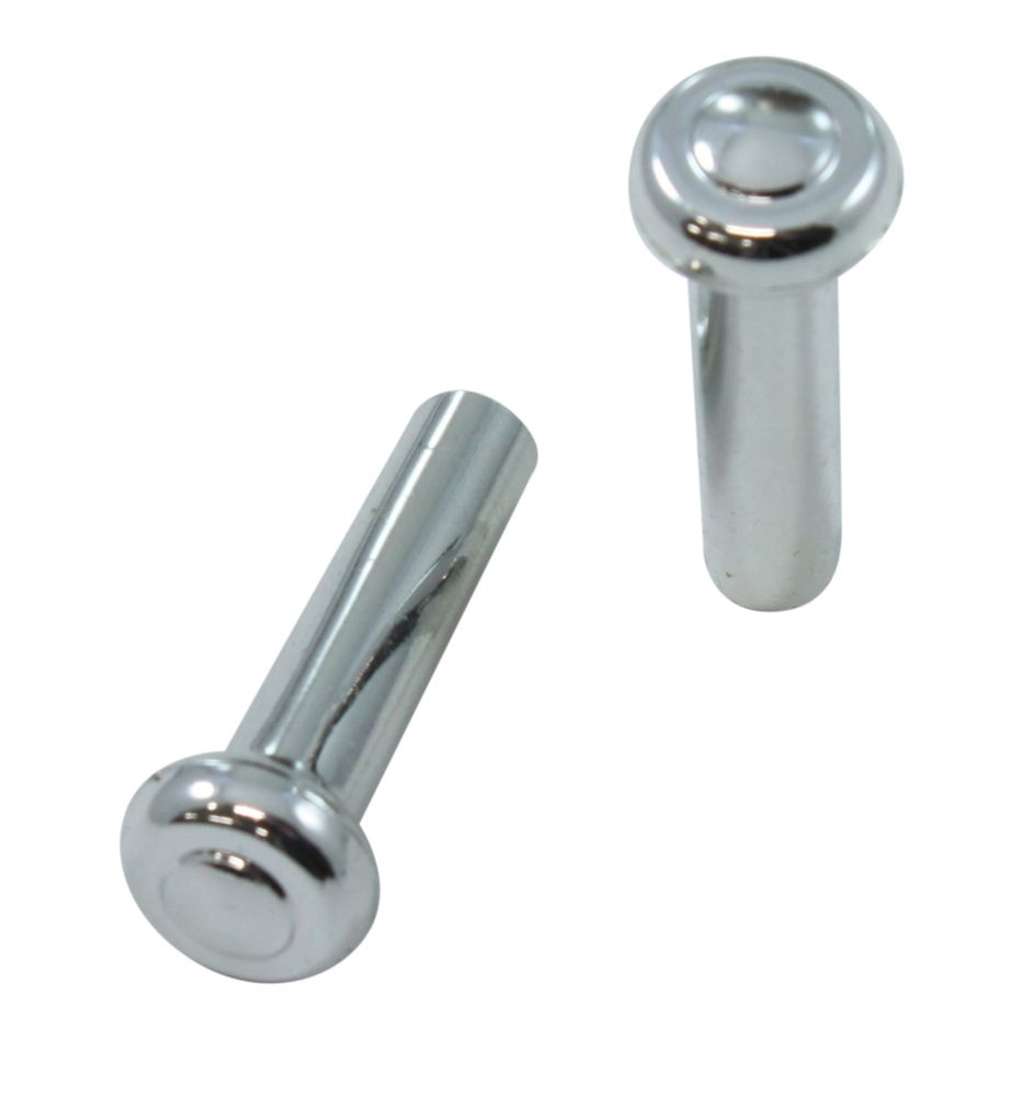 Låsknapp Dörr 68-73 kromad