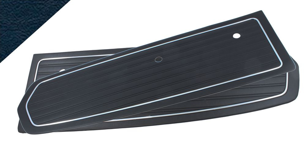 Dörrpaneler 68 Standard blå