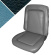 Klädsel Mustang 68 STD blå (fram) Klädsel Mustang 68 STD blå (fram)