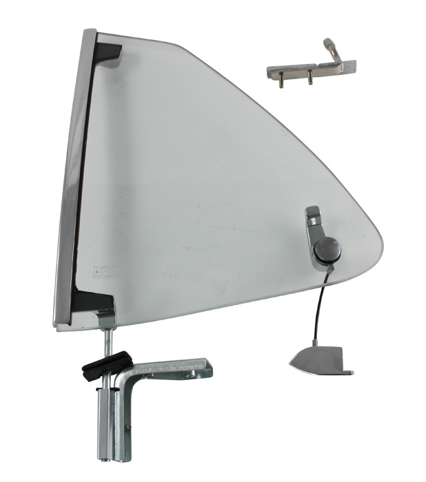 Sidoruta Bak Mustang Komplett 69-70 FB klarglas Vä