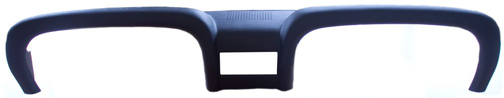 Instrumentpanel 69-70 med A/C svart plastskal