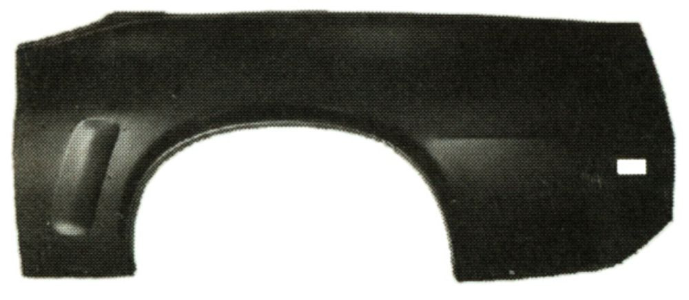 Bakskärm Ytterplåt Mustang 69 CV/CP Hö