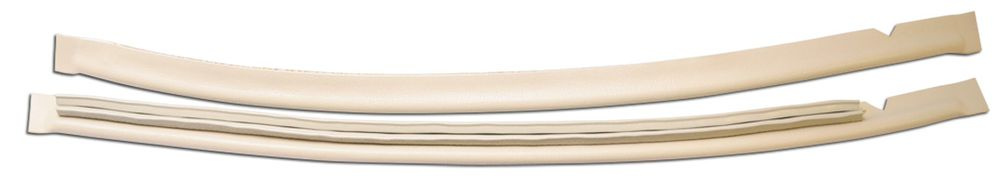 Kantskyddslist B-stolpe Mustang 69-70 vit