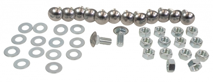 Bultsats Stötfångare Nova/ChevyII 66-67