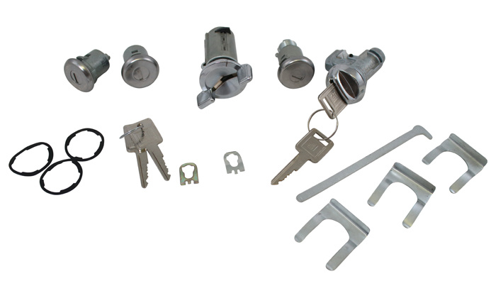 Låscylindersats Camaro 69 set/5