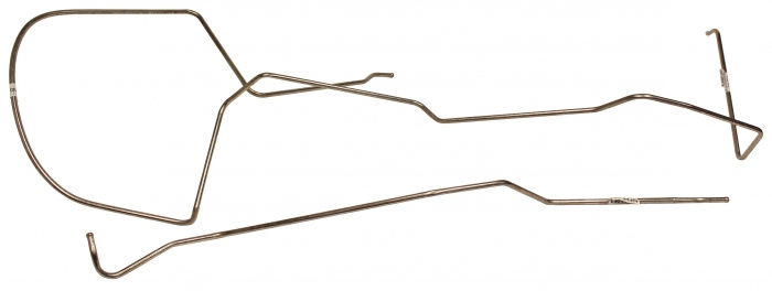 Bränslerör tank-pump Mustang 67-68 3/8