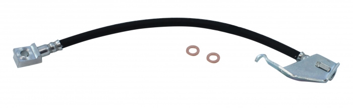 Bromsslang 71-73 Mustang fram höger med skivabroms
