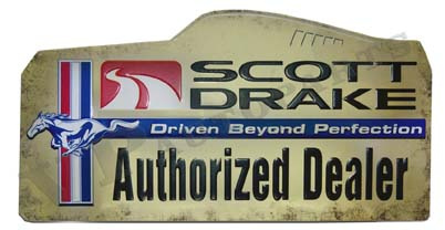 Skylt Scott Drake 