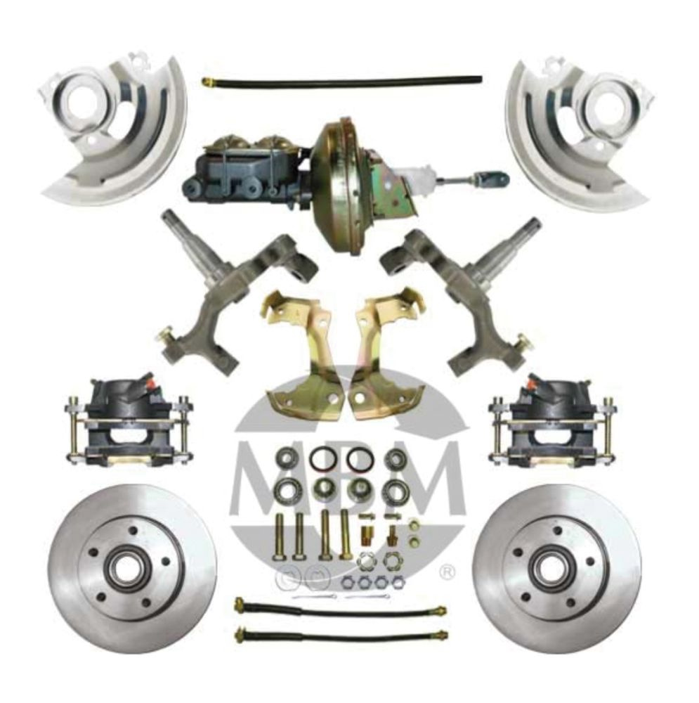 Skivbromssats GM 64-72 A/F/X Body Med Huvudcylinder 2