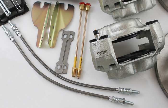 Skivbromssats fram PV/Duett 1961-68