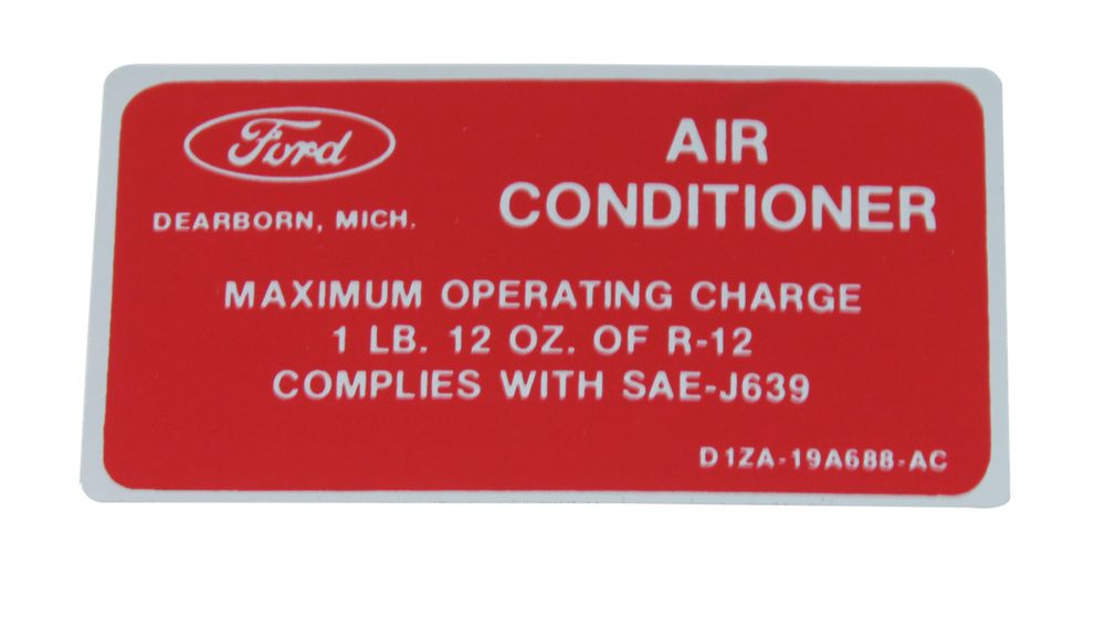 Dekal Ford A/C