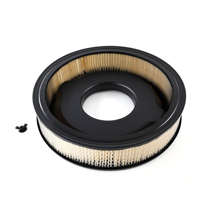 Luftrenare V8 svart, Edelbrock 14