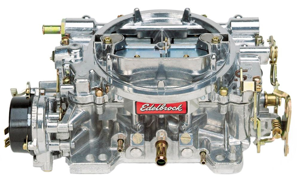 Förgasare Edelbrock 600cfm Ny Elchoke