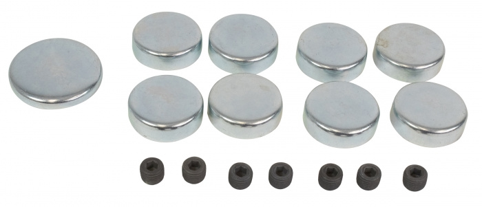 Frostpluggsats Chevy BB Stål