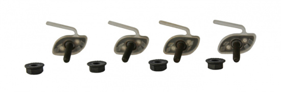 Skruvsats prydnadslist ovanför trap door Fb -68