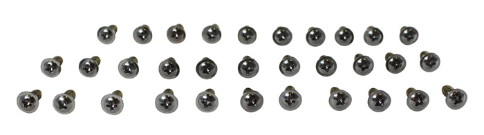 Skruvsats hjulhus prydnadslist Camaro 69 set