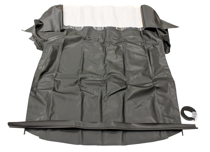 Cabtop Camaro/F-bird 67-69 med plastruta svart