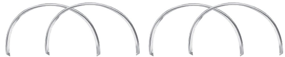 Prydnadslist hjulhus Camaro 68 RS set/4