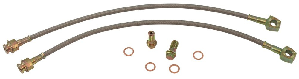 Bromsslang stålomspunnen 18