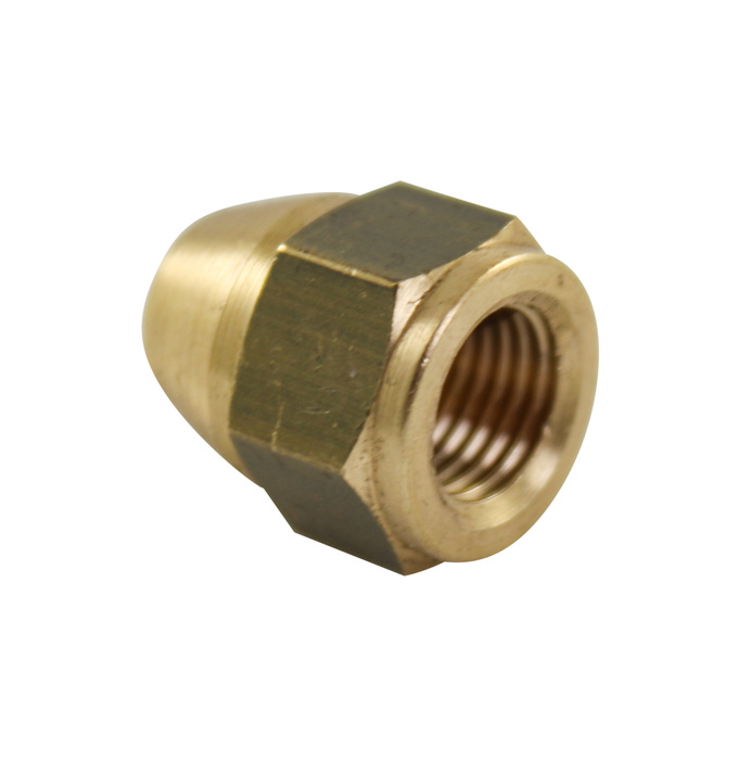 Nippel Bromsrör hona KX mässing
