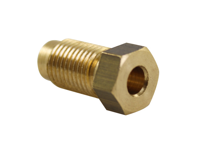 Nippel Bromsrör hane F mässing 3/8