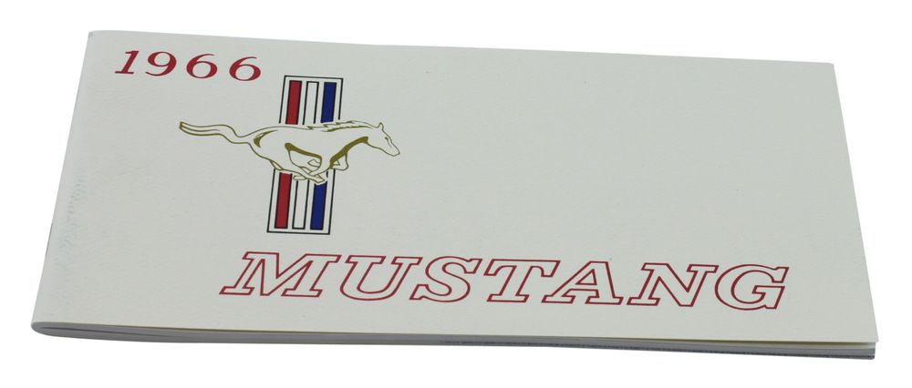 Instruktionsbok Mustang 1966