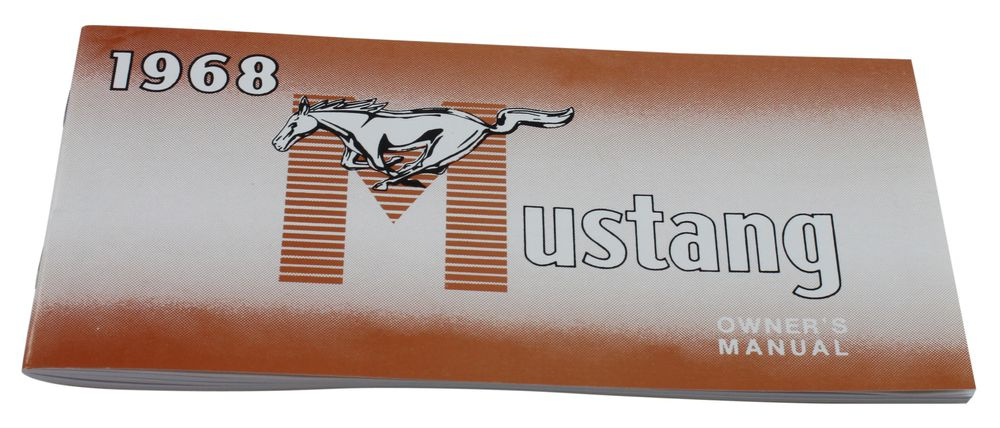 Instruktionsbok Mustang 1968