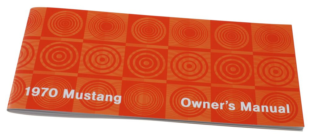 Instruktionsbok Mustang 1970