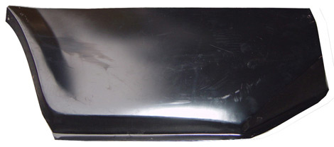 Rep.plåt Bakskärm Bakhjul Mustang 64-66 Vä